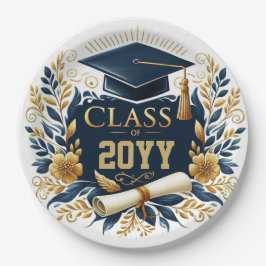 フローラの卒業式のキャップと卒業証書の種類 ペーパープレート