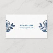 フローラの名刺（快適・小店） 名刺 (裏面)