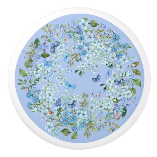 フローラの引き出し セラミックノブ (正面)