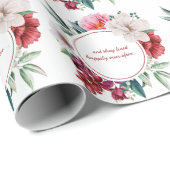 フローラの後で幸せ結婚に ラッピングペーパー (ロールコーナー)