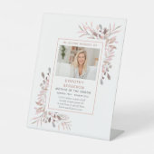 フローラの思い出を愛結婚して 台座サイン (正面)