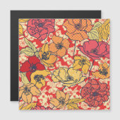 フローラの急増：シームレスなヴィンテージトレンド (正面/裏面)