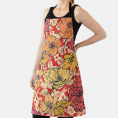 フローラの急増：シームレスなヴィンテージトレンド エプロン (インサイチュ)