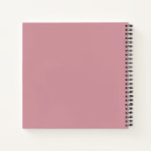 フローラの手紙を娘のKeepsake Journal ノートブック (裏面)