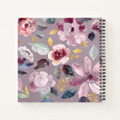 フローラの手紙を娘のKeepsake Journal ノートブック (裏面)