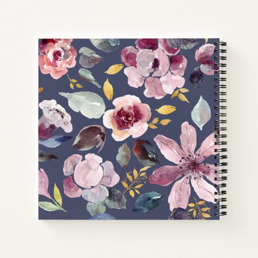 フローラの手紙を娘のKeepsake Journal ノートブック (裏面)