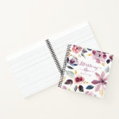 フローラの手紙をNiece Keepsake Journal ノートブック (内部)