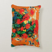 フローラの抽象化です。 アクセントクッション (裏面(縦))