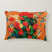 フローラの抽象化です。 アクセントクッション (裏面)