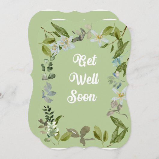 フローラの挨拶 (正面/裏面)