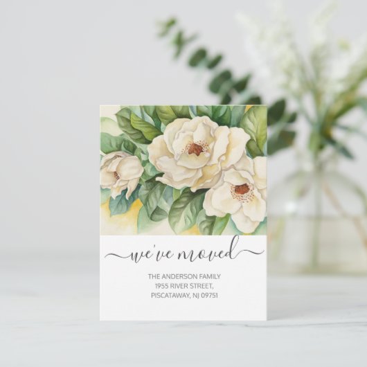 フローラの新住所Magnoliaの最新情報 案内状 (スタンド正面)