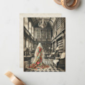 フローラの最終章 - ゴシックヴィクトリア ノートカード (正面/裏面インサイチュ)