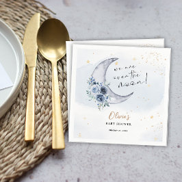 フローラの月の赤ちゃんシャワー スタンダードカクテルナプキン