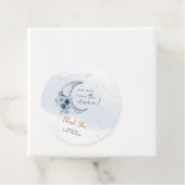 フローラの月の赤ちゃんシャワー フェイバータグ (インサイチュ)