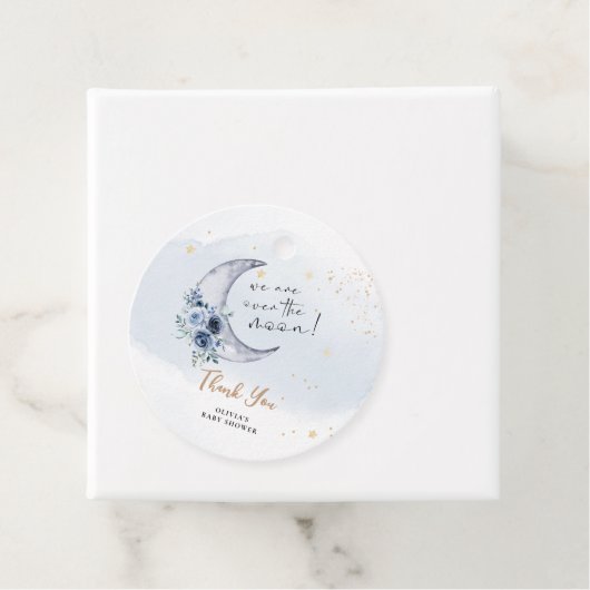 フローラの月の赤ちゃんシャワー フェイバータグ (インサイチュ)