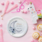 フローラの月の赤ちゃんシャワー ペーパープレート (パーティー)