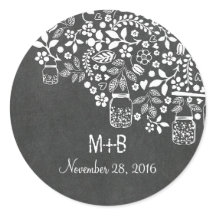 フローラの木の枝とメイスンジャー