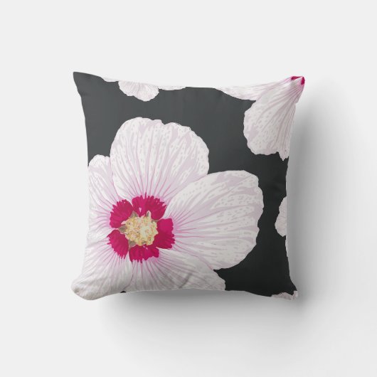 フローラの枕ユニークと美しいパターン クッション (正面)