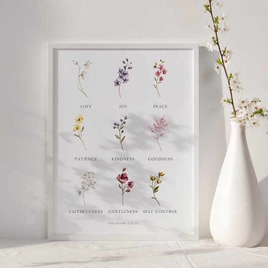 フローラの果実ガラテヤ5ポスター ポスター