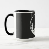 フローラの森の円の木を愛する森の木 マグカップ (左)