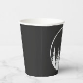 フローラの森の円の木を愛する森の木 紙コップ (右)