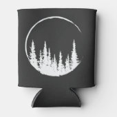 フローラの森の円の木を愛する森の木 缶クーラー (正面)