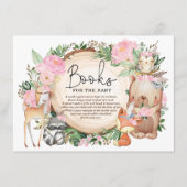 フローラの森の動物の本 エンクロージャーカード (正面)