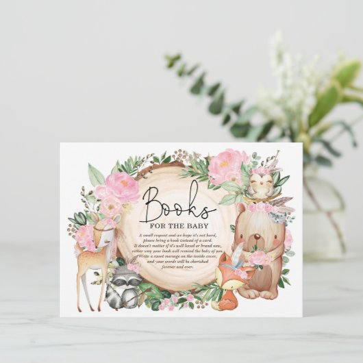 フローラの森の動物の本 エンクロージャーカード (スタンド正面)