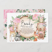 フローラの森の動物の本 エンクロージャーカード (正面/裏面)