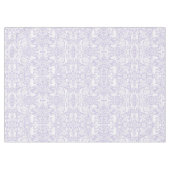 フローラの森の紫の薄紫の森の動物図 テーブルクロス (正面(横))