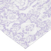 フローラの森の紫の薄紫の森の動物図 テーブルクロス (アングル)