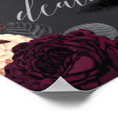 フローラの死あなたの20のパーティー歓迎サイン ポスター (角)