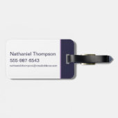 フローラの死の秘宝 ラゲッジタグ (裏面横)