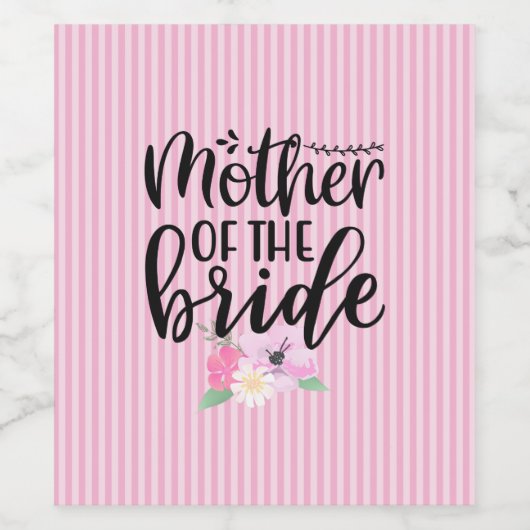 フローラの母 ワインラベル (シングルラベル)