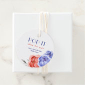 フローラの水ポップ・アートのが彼女のポップに フェイバータグ (インサイチュ)