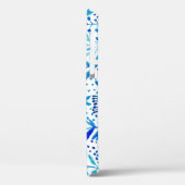 フローラの水彩植物シームレスなテクスチャ Case-Mate iPhoneケース (裏面 / 左)