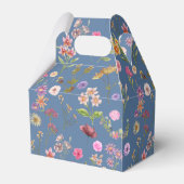 フローラの水彩模様 フェイバーボックス (裏面サイド)