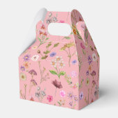 フローラの水彩模様 フェイバーボックス (裏面サイド)