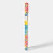 フローラの水彩模様（黄色） Case-Mate iPhoneケース (裏面 / 右)