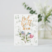 フローラの水彩近々はがき ポストカード (スタンド正面)