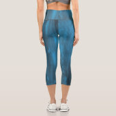 フローラの水最高の色レギンス カプリレギンス (裏面)