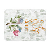 フローラの水色が良く近いカード マグネット (横)