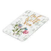 フローラの水色が良く近いカード マグネット (左側)