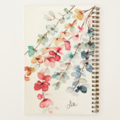 フローラの滝 – スパイラルノートブック ノートブック (裏面)