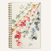 フローラの滝 – スパイラルノートブック ノートブック (正面)