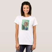 フローラの牡羊座とボウタイ Tシャツ (正面フル)