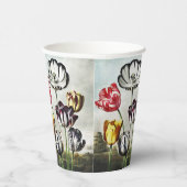 フローラの神殿からジョン・ソーントン・チューリップ 紙コップ (右)