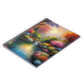 フローラの空想、息をのむような庭 ノートブック (左側)