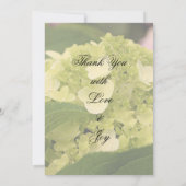 フローラの空白の結婚式招待状 招待状 (裏面)