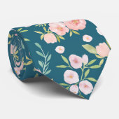 フローラの結婚水彩 ネクタイ (ロール)